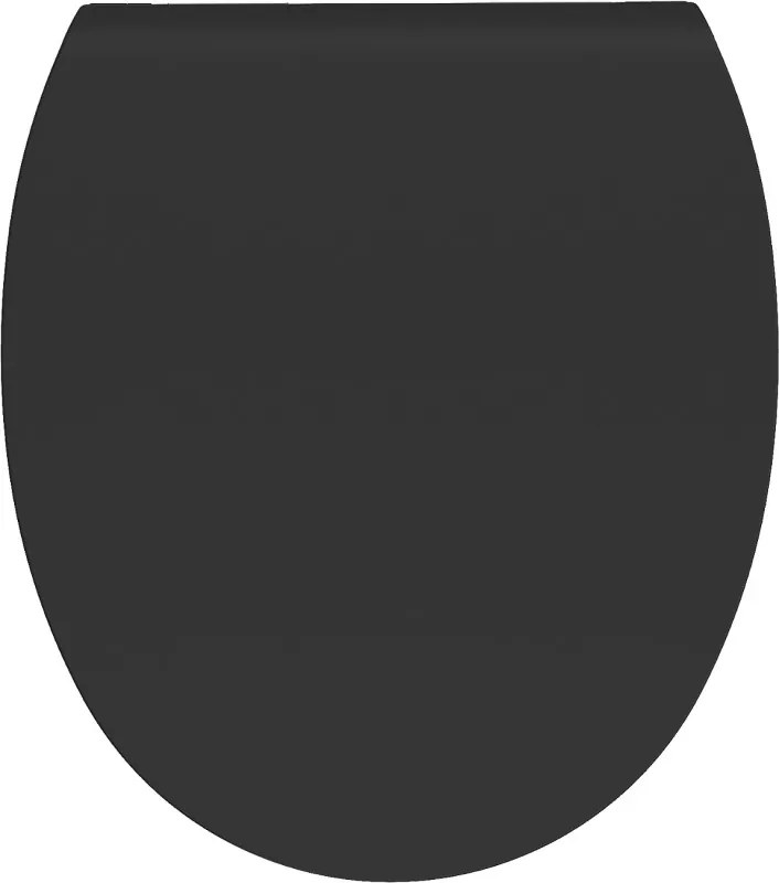 Mexen Egg deska wolnoopadająca slim, duroplast, czarna mat - 39243085