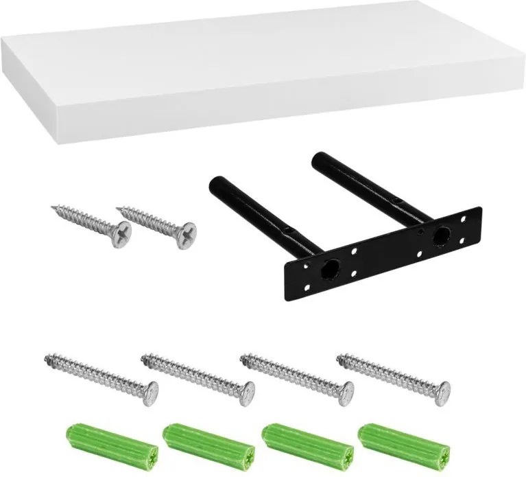 Półka ścienna Stilista Volato, 100 cm, biała