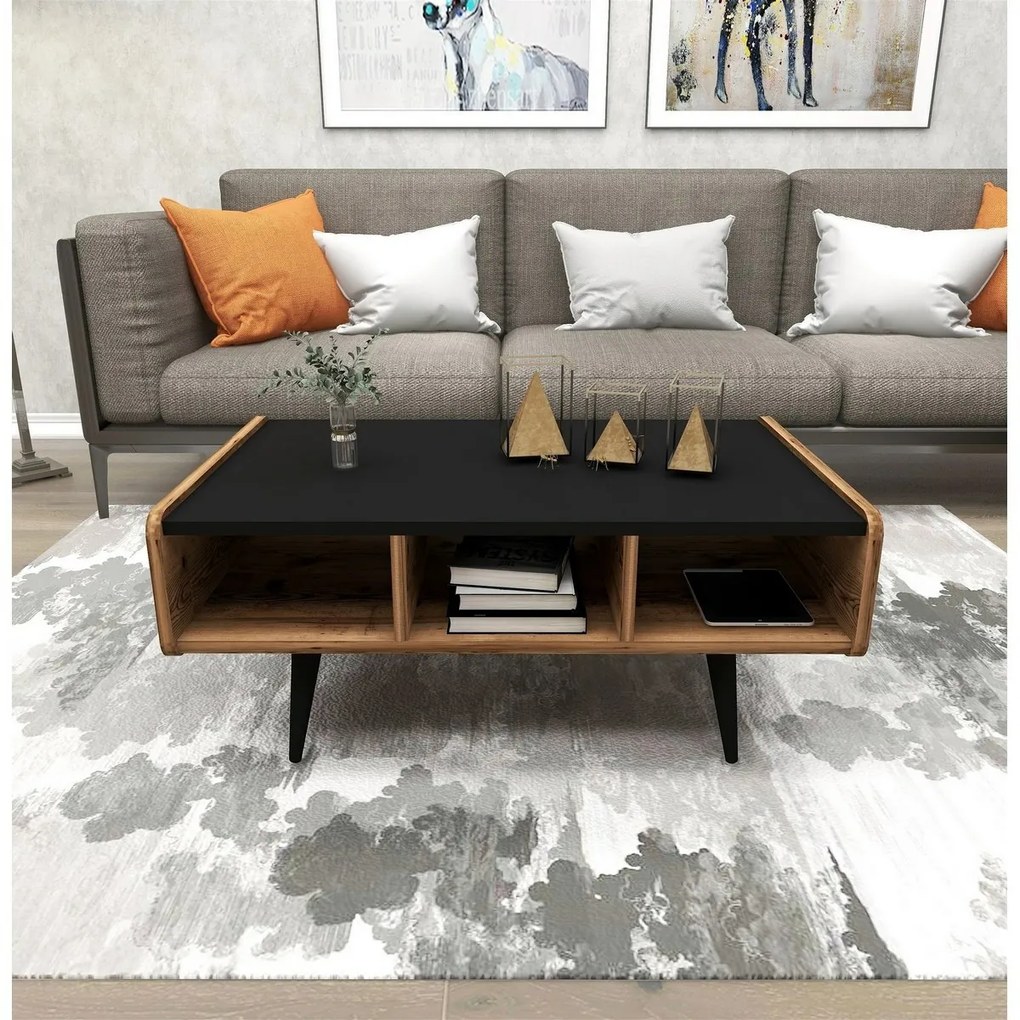 Stolik konferencyjny Line Walnut