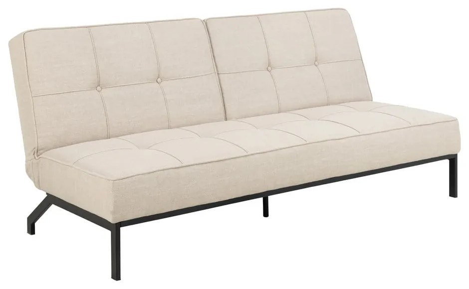 Beżowa rozkładana sofa 198 cm Perugia – Actona