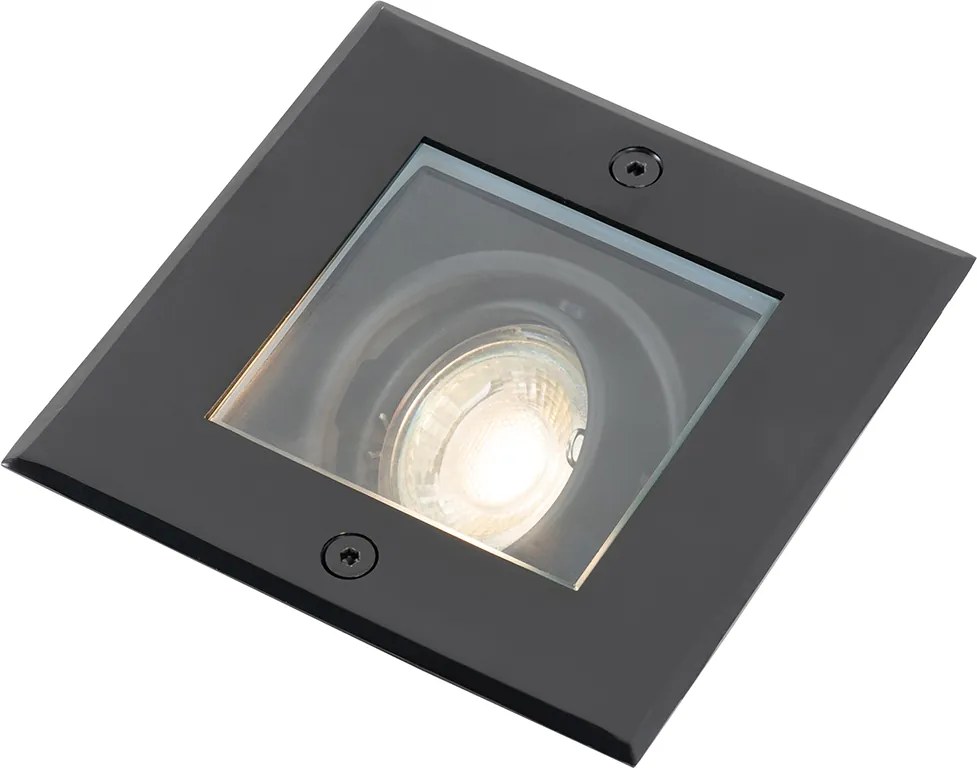 Nowoczesny reflektor ogrodowy czarny regulowany IP65 - Oneon