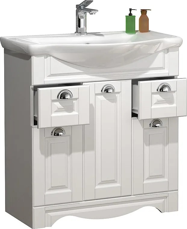 umywalka do mebli łazienkowych Casalo Biały W. 81 x S. 75 x G. 45 cm