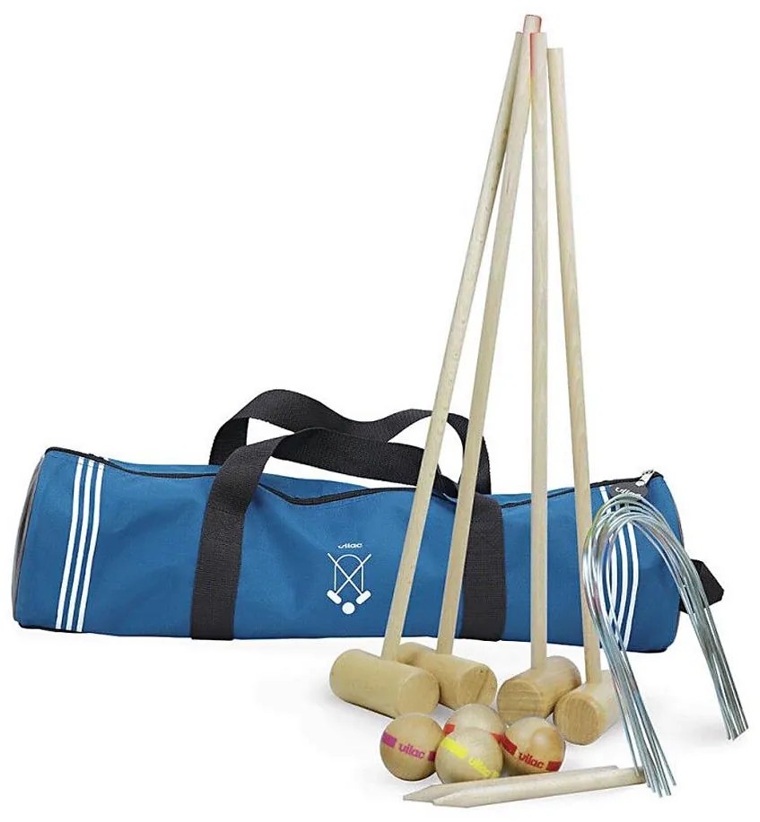 Vilac - Krokiet dla 4 graczy z workiem