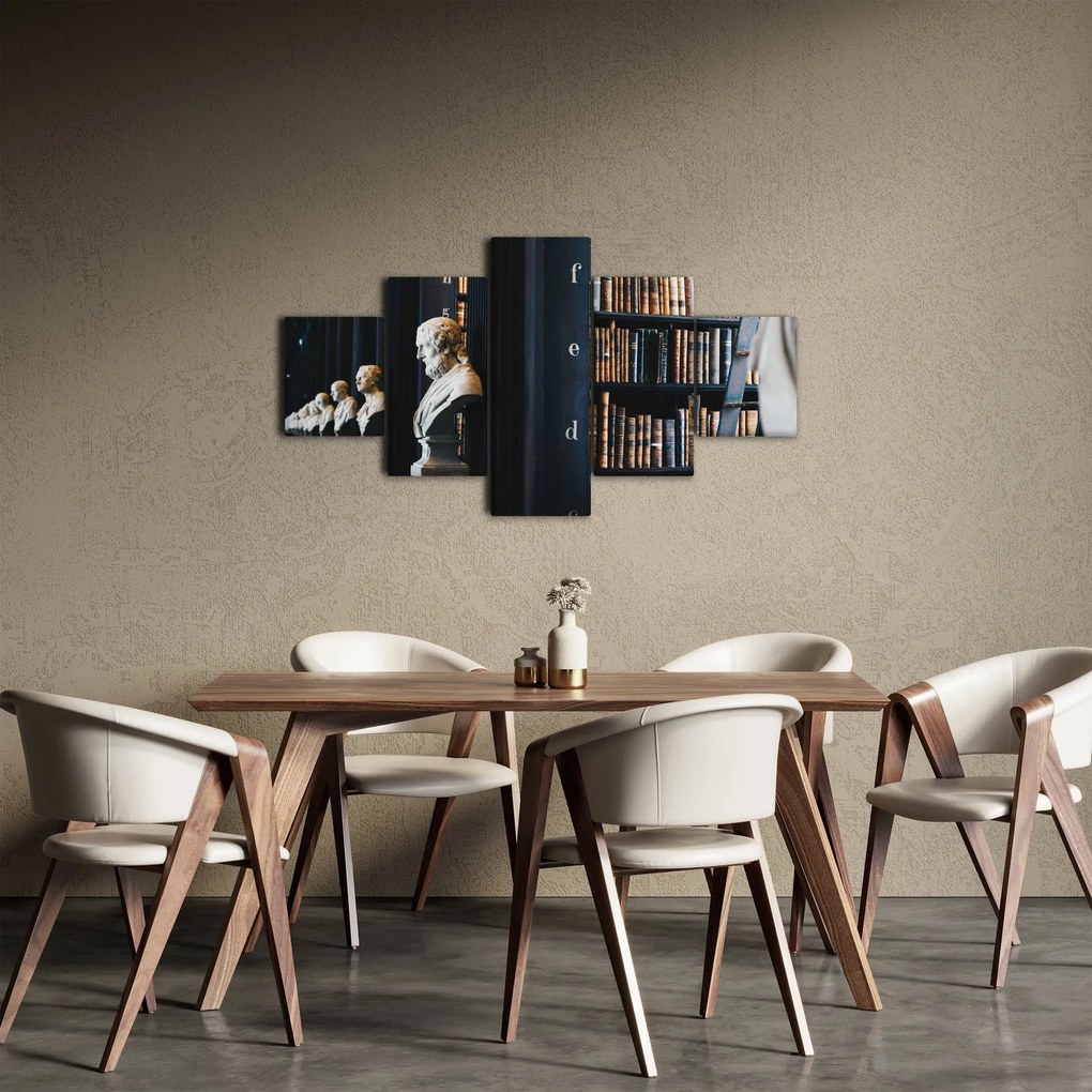 Obraz - W bibliotece (125x70 cm)