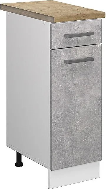Szafka dolna do kuchni beton 30x60x81.6 r-line