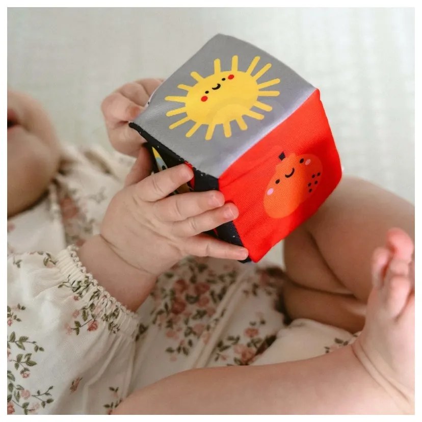 Tooky toy box pudełko xxl montessori edukacyjne 6w1 sensoryczne 3-4 mies