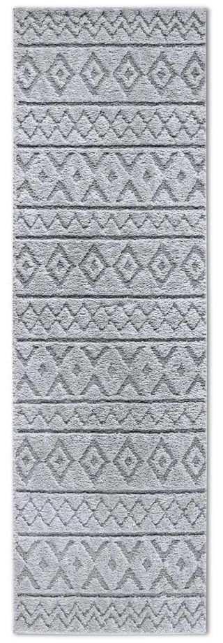 Szary chodnik 80x240 cm Itinerance Light Grey – Elle Decoration