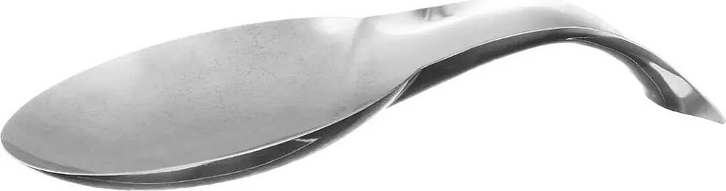 Podstawka na łyżkę ze stali nierdzewnej "Gotowanie" 26cm Szara Praktyczna i użyteczna