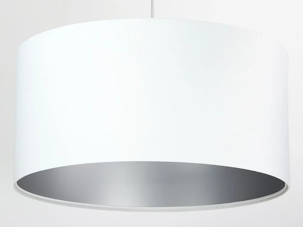 Lampa wisząca HOME 60 biała/srebrna