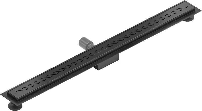 Mexen Flat M18 odpływ liniowy 100 cm, czarny - 1723100-15