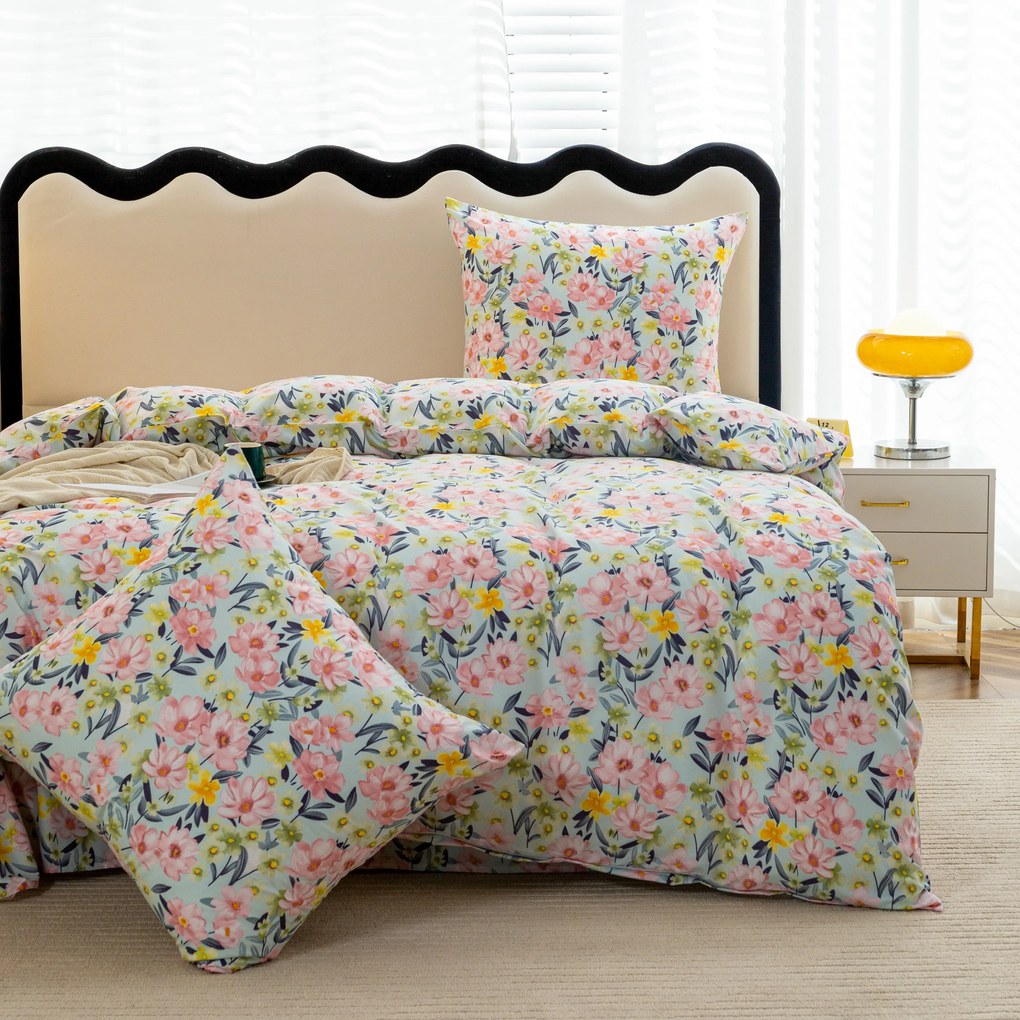 PrzytulneMieszkanie.pl PrzytulneMieszkanie.pl Pościel z mikrowłókna GARDENIA, kolorowa Rozmiar pościeli: 70 x 80 cm | 140 x 200 cm