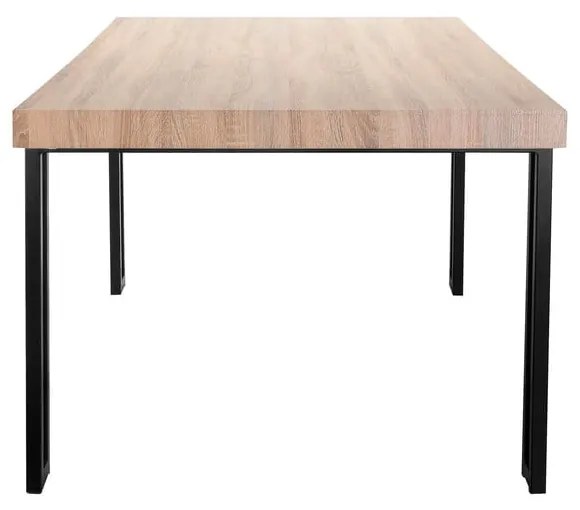 Stół z blatem w dekorze dębu w naturalnym kolorze 90x160 cm Azuma – Støraa