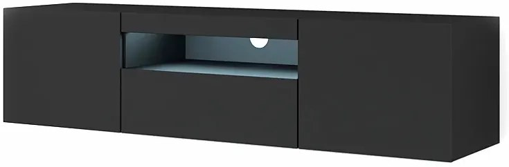 Stojąca Lub Czarny Wisząca Szafka Pod Tv Mat L4-H63