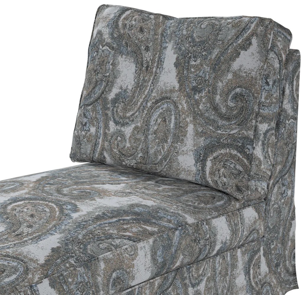 Pokrowiec na szezlong/ leżankę Ektorp wolnostojący prosty tył