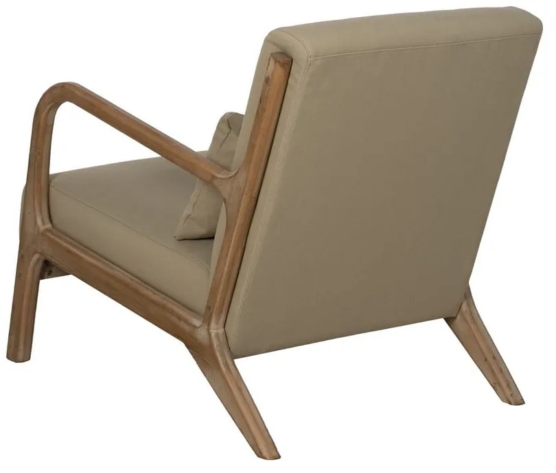 Beżowy fotel Weave – Ixia