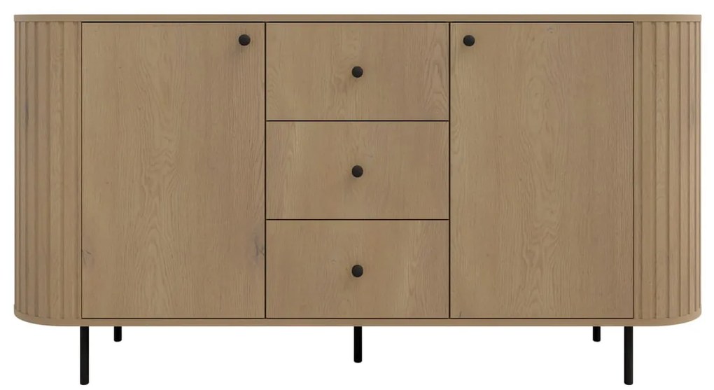 Komoda Olivio 2F3S - dąb cremona