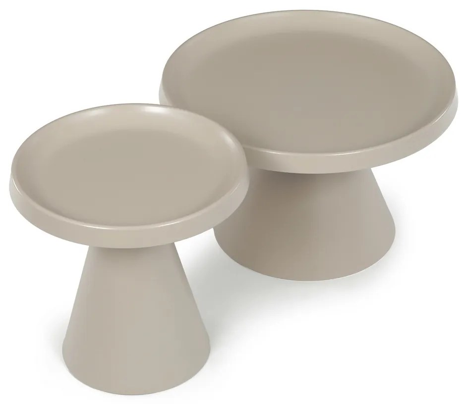 Zestaw stolików konferencyjnych F4112 CSM, beżowy,2 szt.