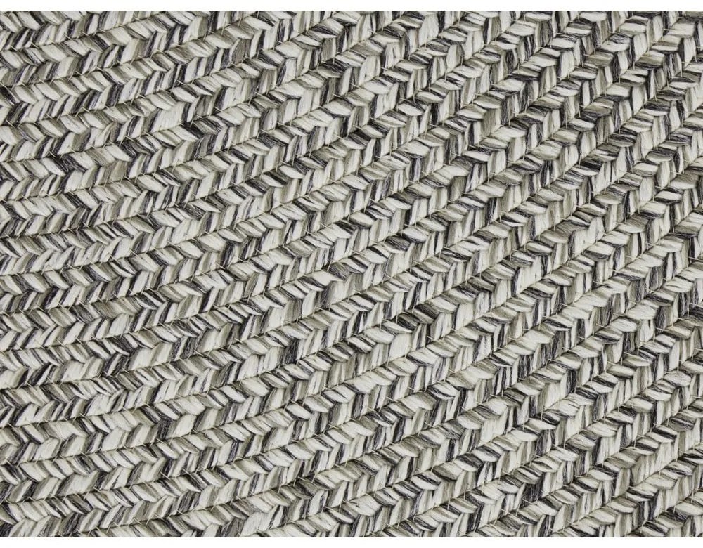 Szarobeżowy okrągły dywan odpowiedni na zewnątrz ø 150 cm – NORTHRUGS