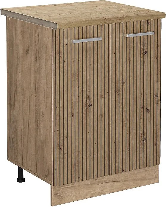 Szafki kuchenne dąb rzemieślniczy 60x60x81.6 r-line