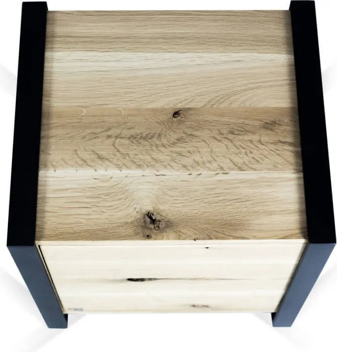 Drewniana szafka nocna Night Frame