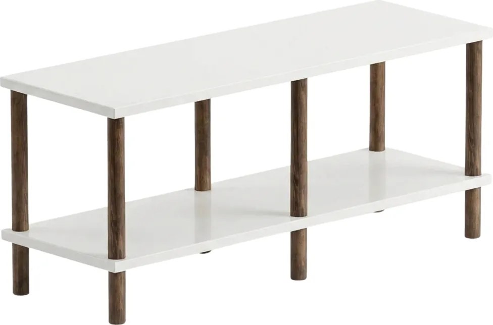 Szafka RTV SOLE 90 cm, biała
