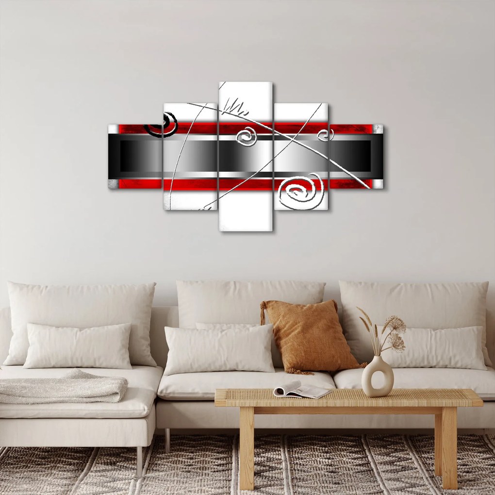 Abstrakcyjny obraz (125x70 cm)