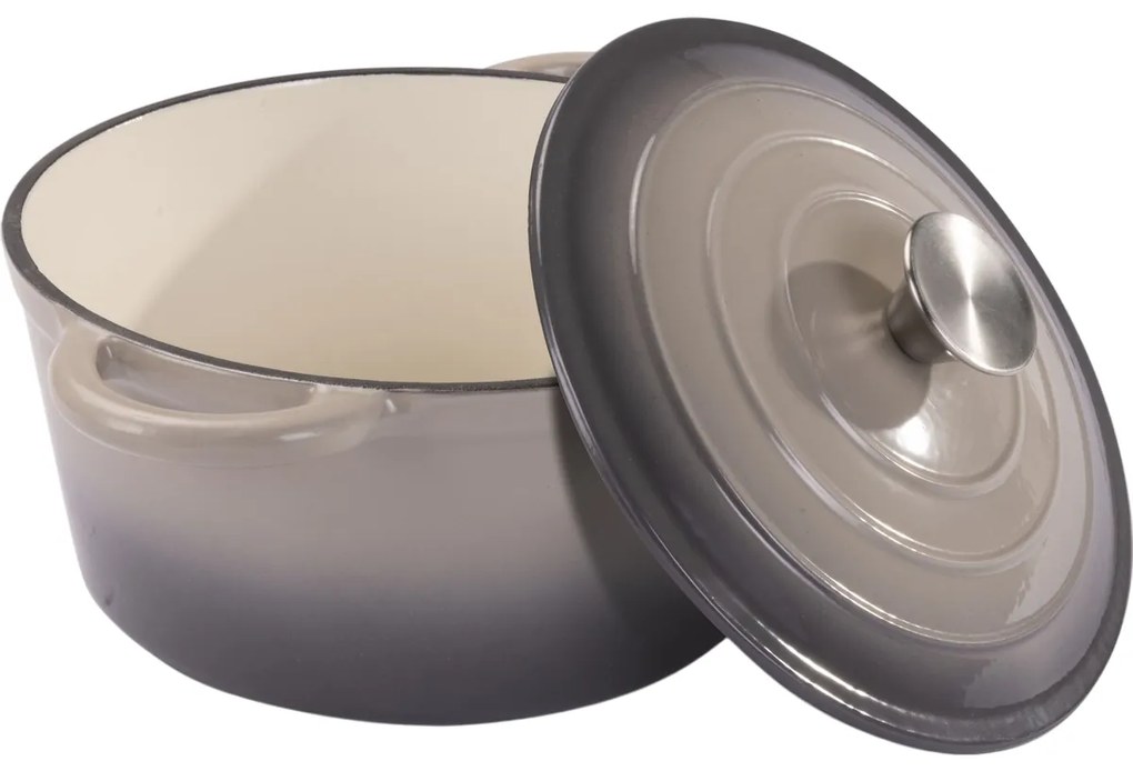 Lamart LT1302 Garnek żeliwny 24 cm, 3,6 l, 3,6 l