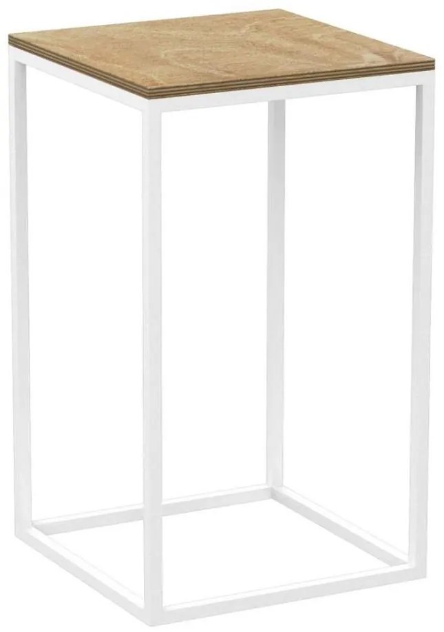 Stojak na kwiaty 40x24 cm, biały