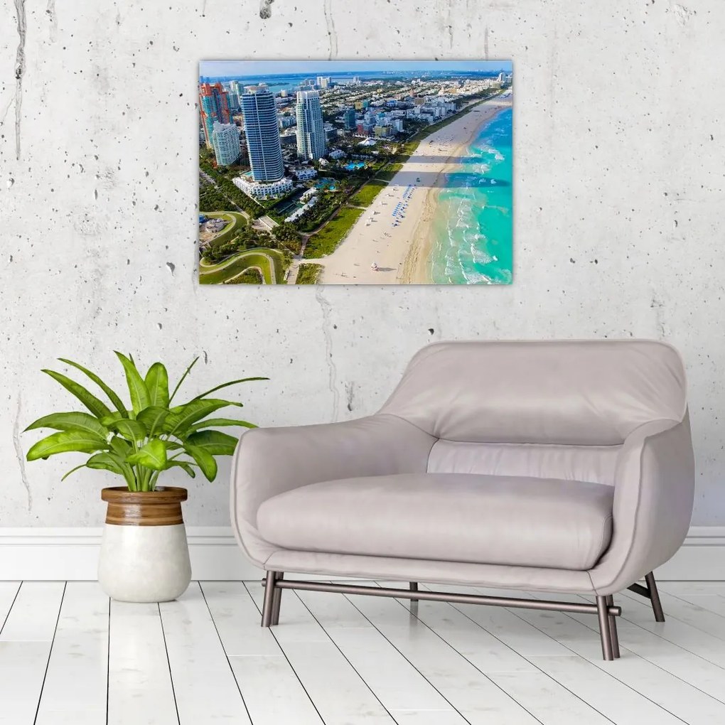 Obraz na szkle- Miami, Floryda (70x50 cm)