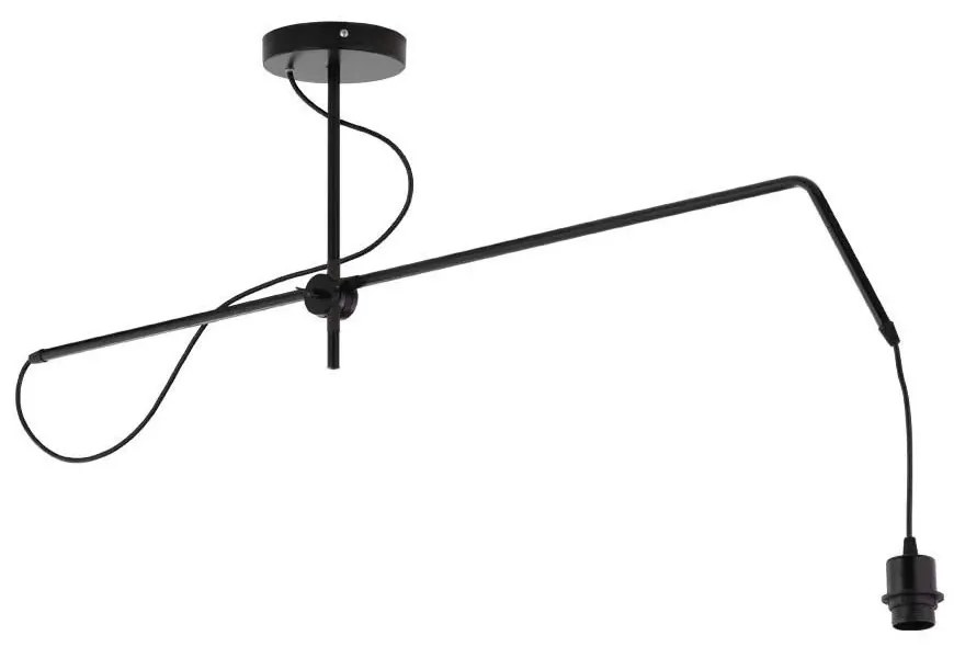 Miedziana lampa wisząca z ruchomym ramieniem - EX231 L6-H45