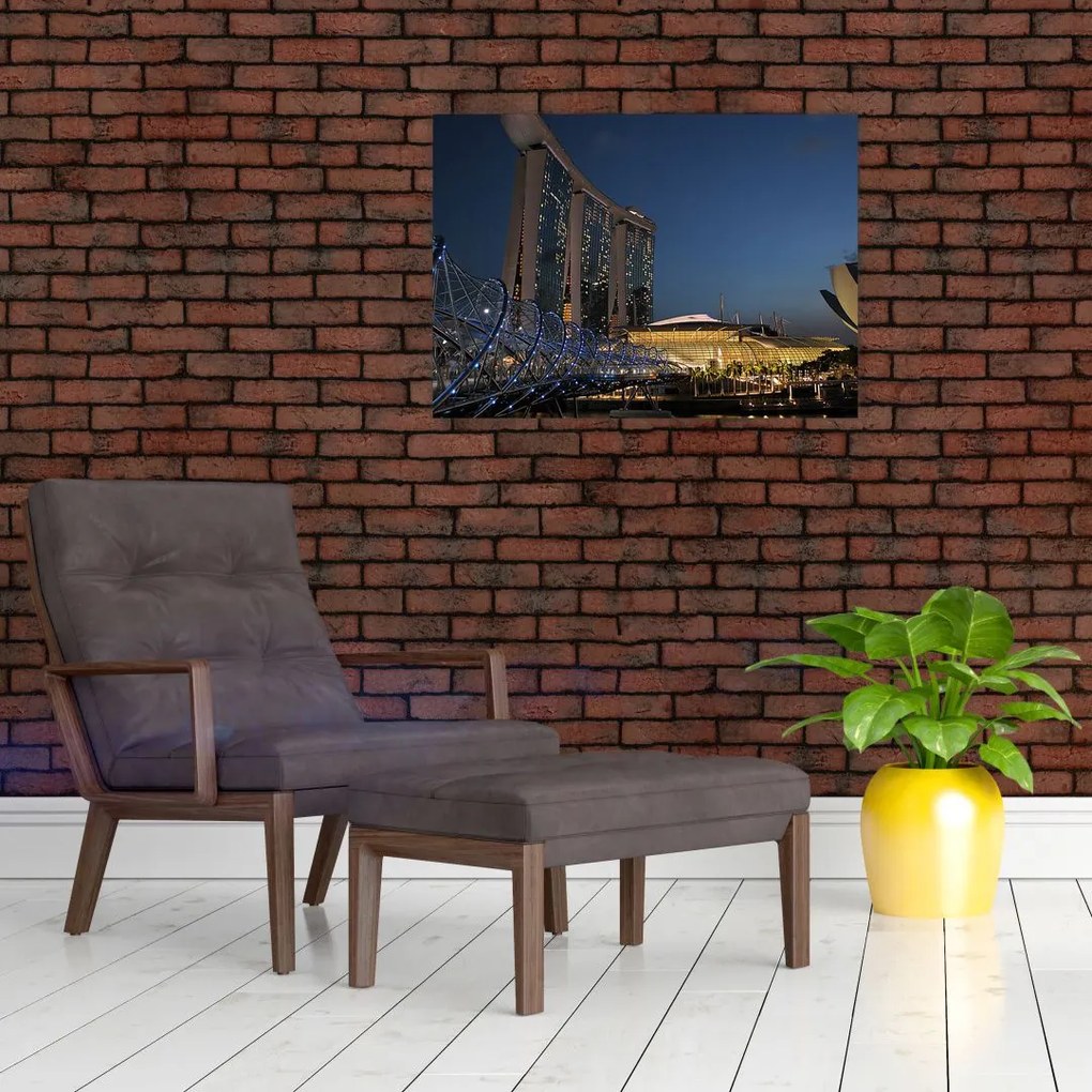 Obraz nowoczesnej metropolii (70x50 cm)