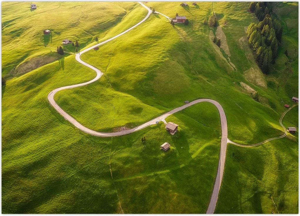 Obraz - Plateau Meadow (70x50 cm)