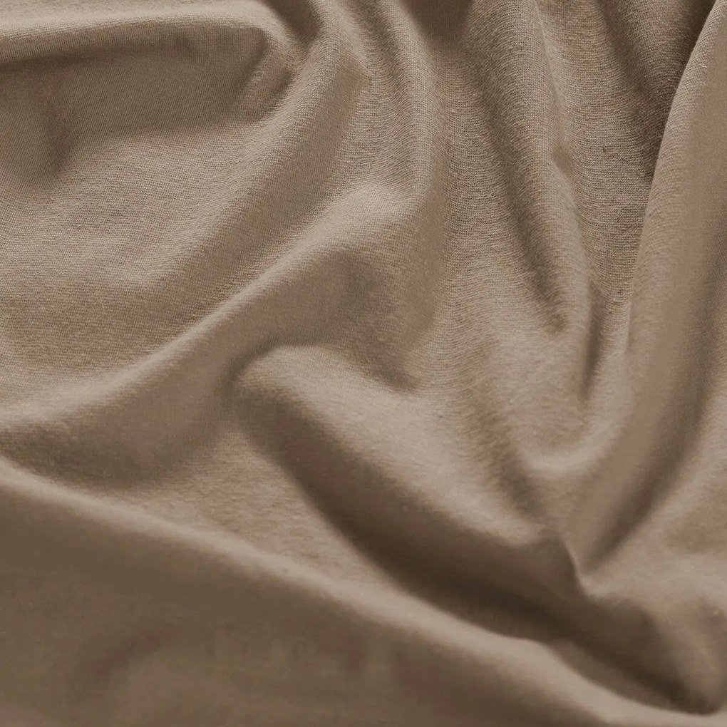 4Home prześcieradło jersey Lycra orzechowy, 160 x 200 cm, 160 x 200 cm