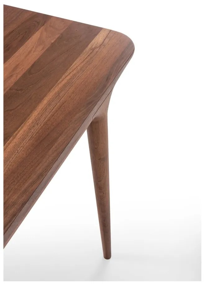 Stół z drewna orzechowego 90x180 cm Fawn – Gazzda