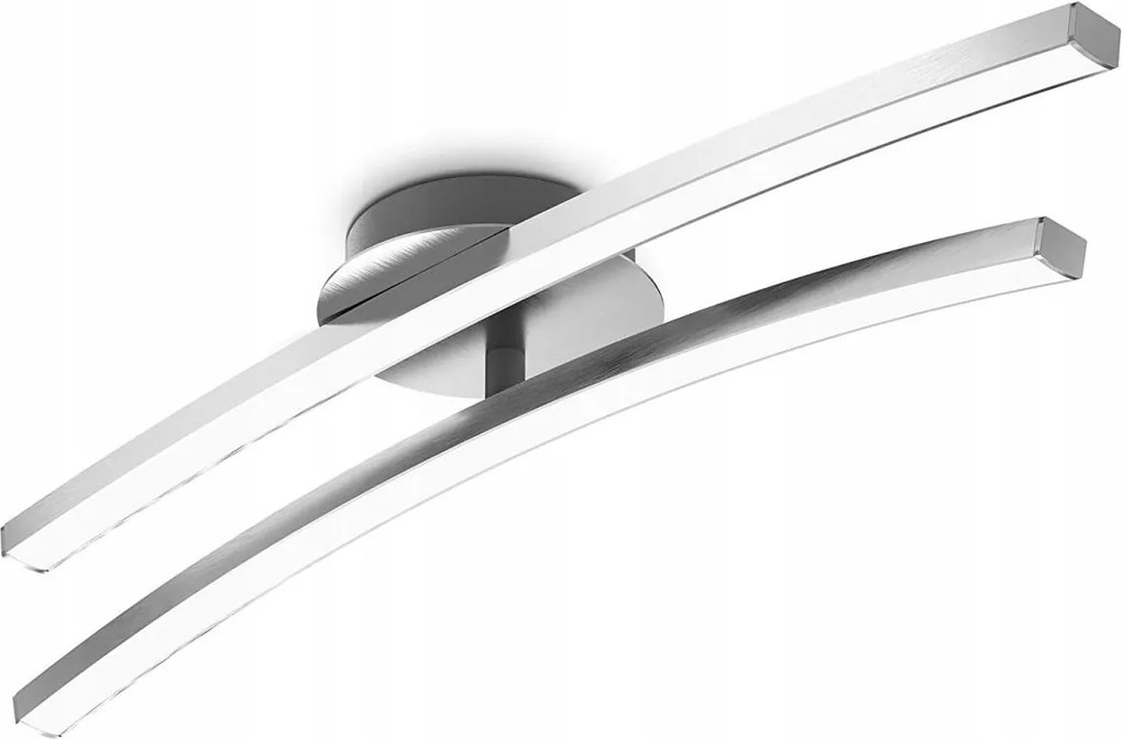 Lampa sufitowa LED 2x6W/230V, błyszczący chrom