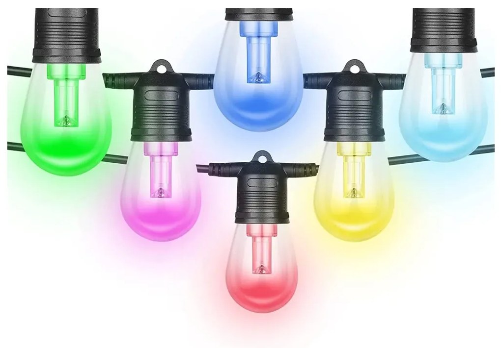 Immax NEO 07900L - LED RGB+CCT 15x1W/230V 15m Wi-Fi Tuya IP65 + DO