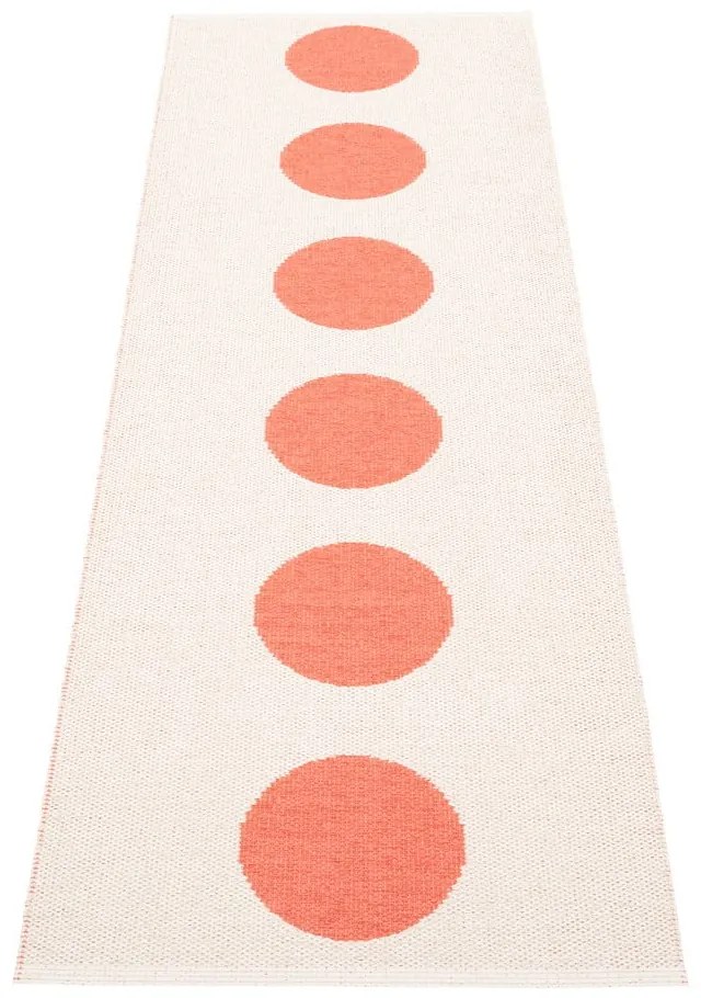 Łososiowy chodnik odpowiedni na zewnątrz 70x225 cm Vera Flamingo – Pappelina
