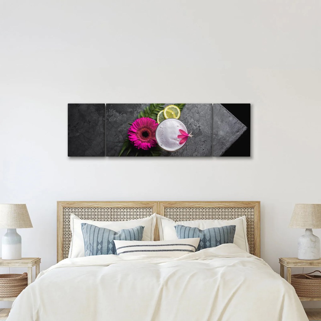 Obraz - Noc w Bangkoku (170x50 cm)