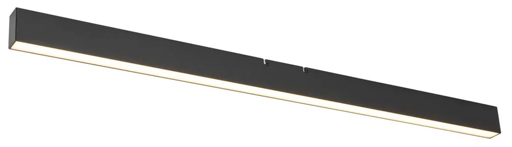 Plafon Keane czarny ze zintegrowanym LED, 3-stopniowo ściemnialny (2700-4000K) z przełącznikiem DIP