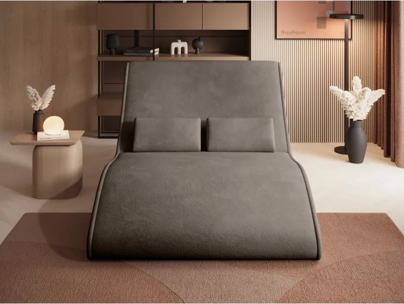 Fotel Szezlong 120 SATO 2 osobowy w tkanininie SORISSO 18 WERSAL