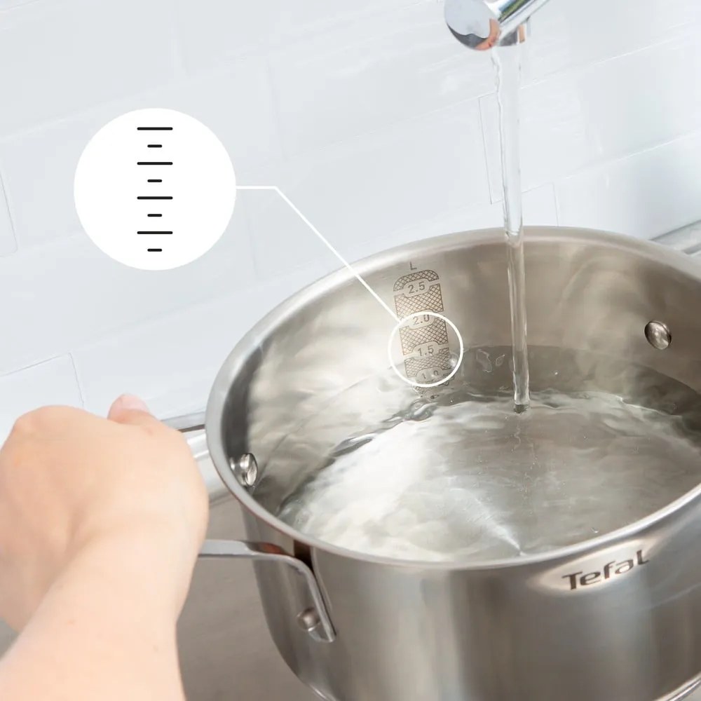 Zestaw garnków ze stali nierdzewnej 6 szt. DUETTO+ G719S655 – Tefal