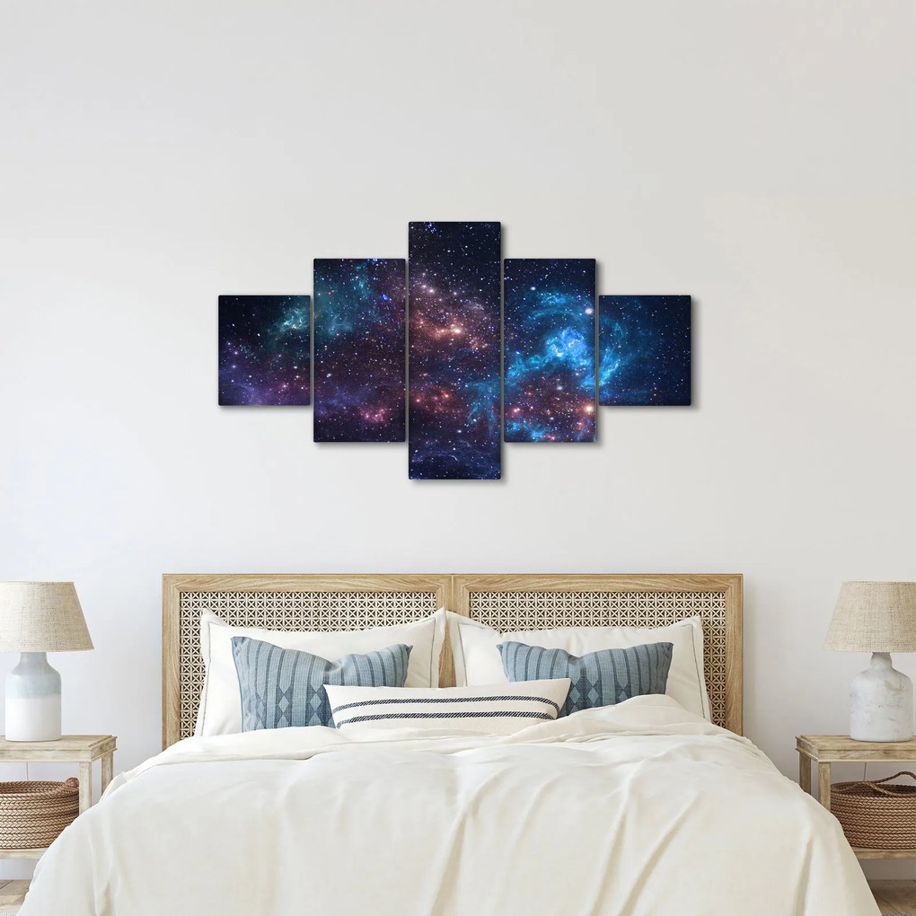Obraz - Nocne niebo (125x70 cm)