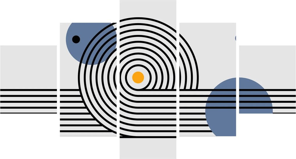 Obraz - Minimalistyczna abstrakcja N⁰1 (125x70 cm)
