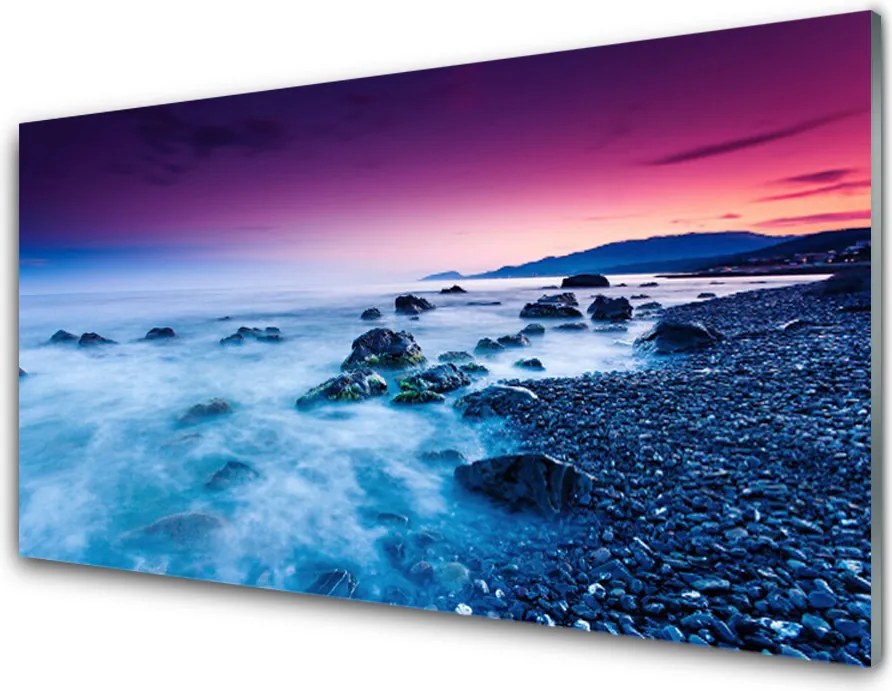 Szkło nad Blatem Złoty Piasek I Ocean