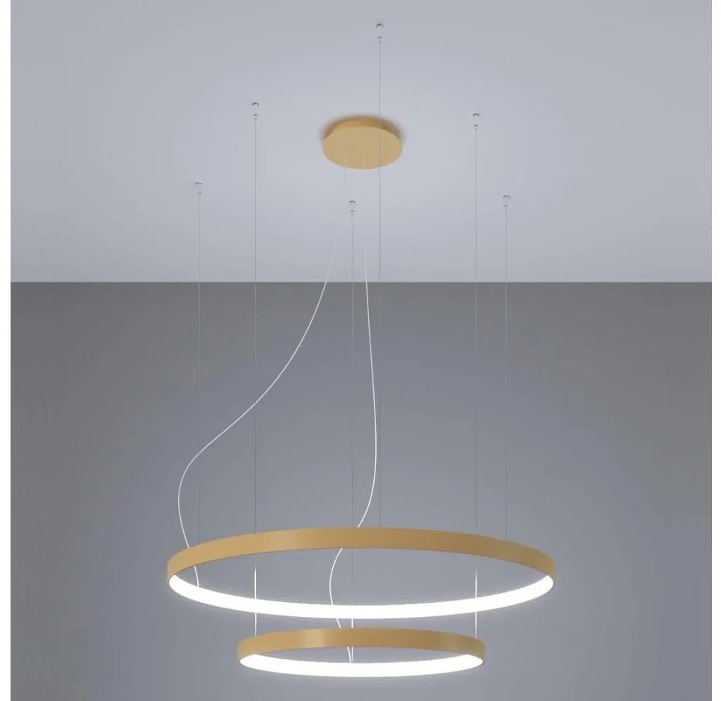 Thoro TH.268 - LED lampa RIO LED/80W/230V CRI95 4000K złota