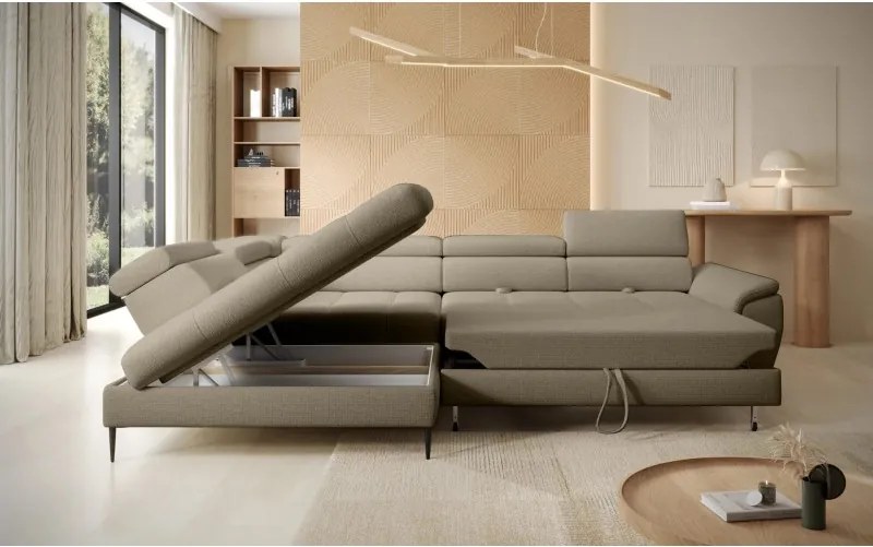 Narożnik EMPOLI L z funkcją spania WERSAL