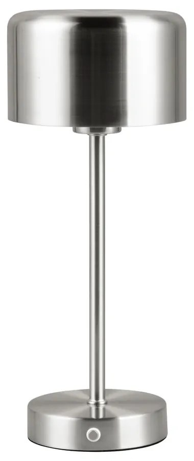 Lampa stołowa LED w kolorze srebra ze ściemniaczem (wys. 30 cm) Jeff – Reality