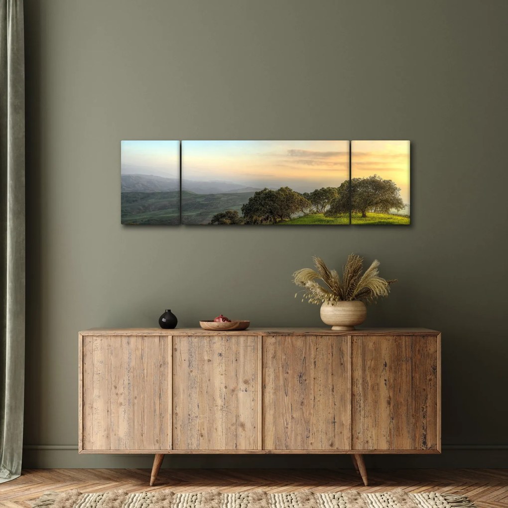 Obraz - Widok ze wzgórza (170x50 cm)