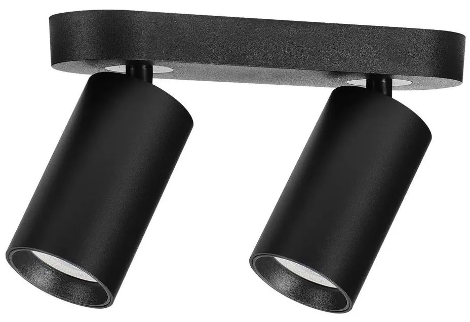 Rabalux 73082 - Oprawa punktowa YORLI 2xGU10/7W/230V czarna