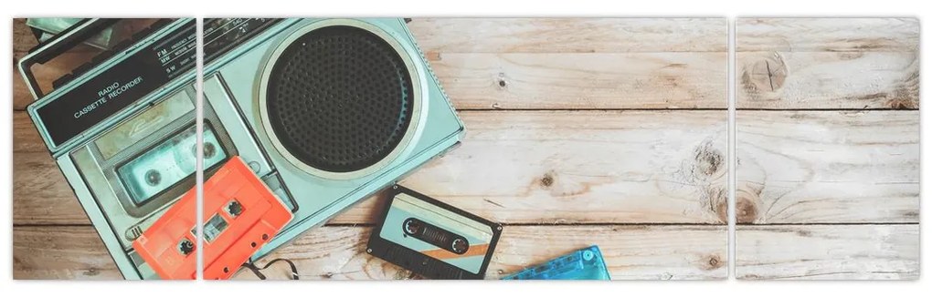 Obraz - Radio retro (170x50 cm)